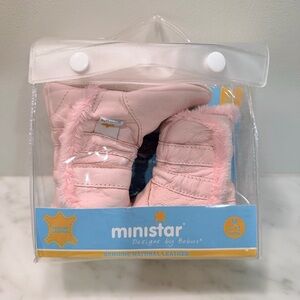 Bobux Ministar Pink Baby Shoes